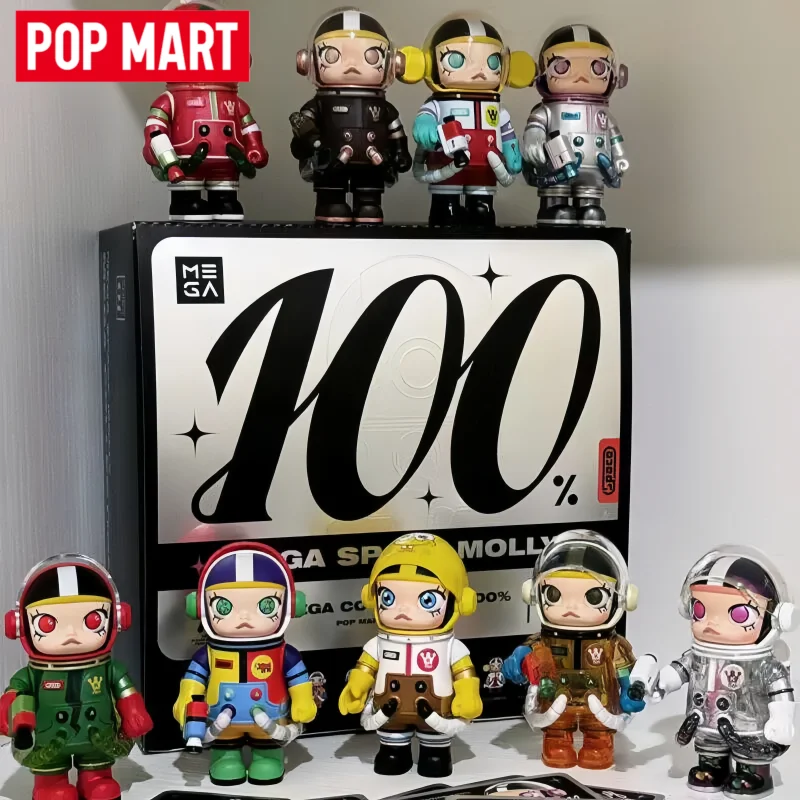 Original POP MART MEGA COLLECTION 100% SPACE MOLLY SERIES Blind Box Guess Bag Mystery Box Toy Dolls Cute Anime Figure Xmas Gifts
Original POP MART MEGA COLLECTION 100% SPACE MOLLY SERIES Blind Box Guess Bag Mystery Box Toy Dolls Cute Anime Figure Xmas Gifts