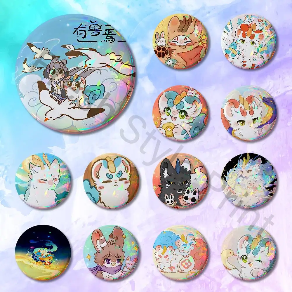 Furry F-Fabulous B-Beasts 58mm 44mm HD Print Brooch Badges Pretty Derby Round Display Brooches Lapel Pins
Furry F-Fabulous B-Beasts 58mm 44mm HD Print Brooch Badges Pretty Derby Round Display Brooches Lapel Pins
