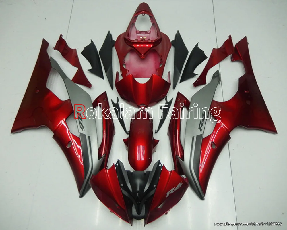 Motorcycle Bodywork For Yamaha YZF600 R6 2008 2016 YZFR6 08-16 Black Red Silver Motorbike Body Kit (Injection Molding)
Motorcycle Bodywork For Yamaha YZF600 R6 2008 2016 YZFR6 08-16 Black Red Silver Motorbike Body Kit (Injection Molding)