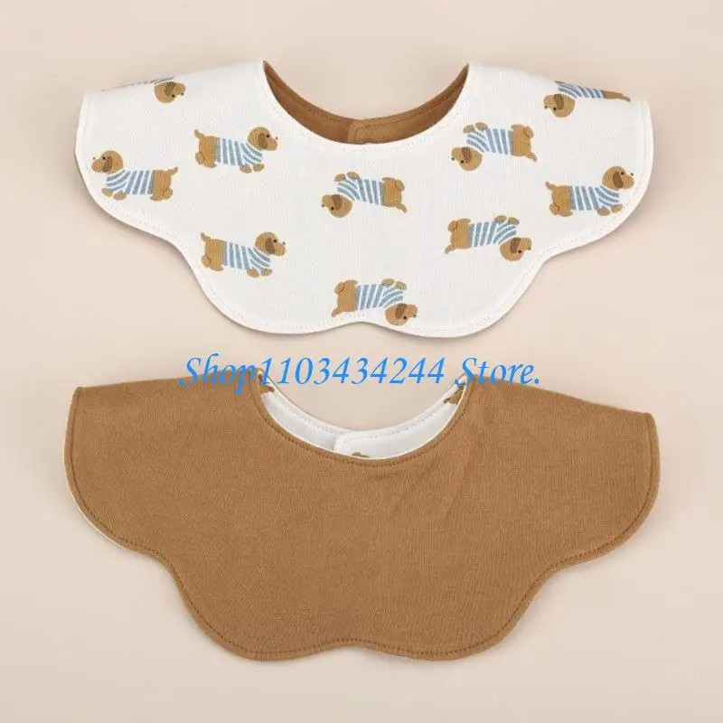 Reversible Cotton Baby Drooling Bib 360 Protections for Feeding Time Two Sided
Reversible Cotton Baby Drooling Bib 360 Protections for Feeding Time Two Sided