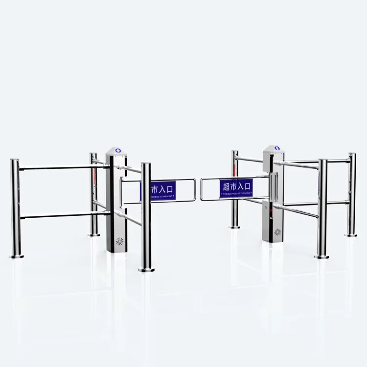 Entrance/Exit Access Control Turnstile Swing Barrier Gate One-Way/Two-Way Direction for Secure Simple Fast 40 People/Min
Entrance/Exit Access Control Turnstile Swing Barrier Gate One-Way/Two-Way Direction for Secure Simple Fast 40 People/Min