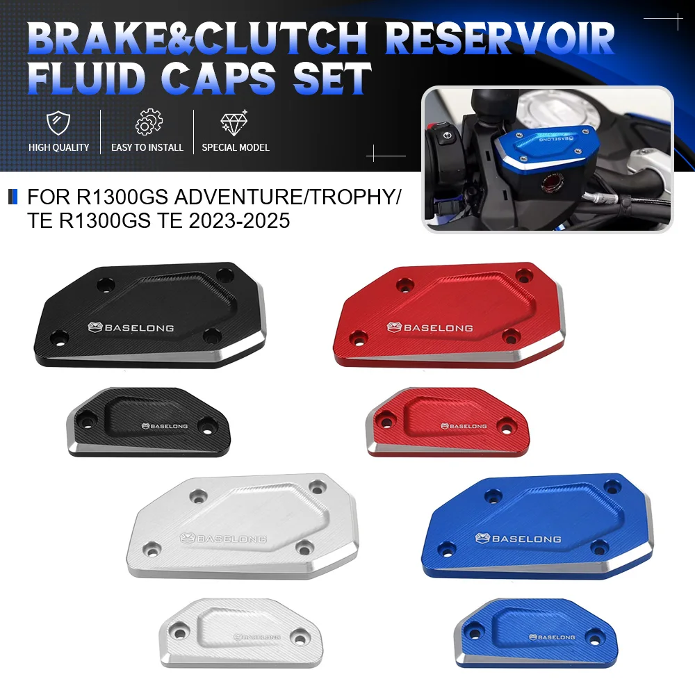 For BMW R1300GS Adventure/Trophy/TE R1300GS TE 2023-2024 2025 Motorcycle Accessories Front Brake&Clutch Reservoir Fluid Caps Set
For BMW R1300GS Adventure/Trophy/TE R1300GS TE 2023-2024 2025 Motorcycle Accessories Front Brake&Clutch Reservoir Fluid Caps Set