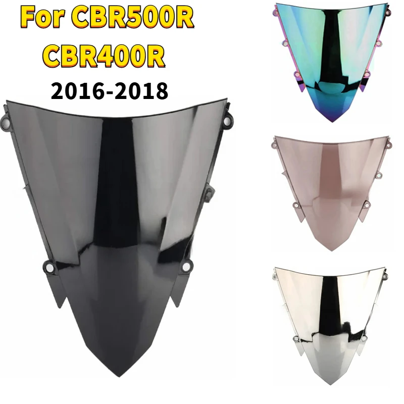 Black Motorcycle Wind Windshield Windscreen Screen Fairing CBR500 CBR400 for Honda CBR500R CBR400R CBR 500 400 R 2016 2017 2018
Black Motorcycle Wind Windshield Windscreen Screen Fairing CBR500 CBR400 for Honda CBR500R CBR400R CBR 500 400 R 2016 2017 2018