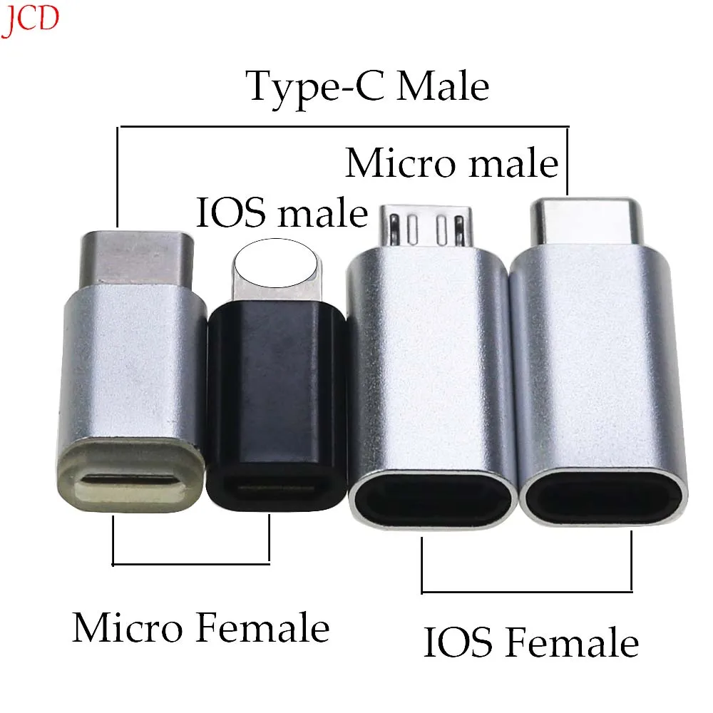 1PCS Silver Data Charging Cable Converter Adapter for IOS/Android Micro USB Type-C to micro USB-C Adapter
1PCS Silver Data Charging Cable Converter Adapter for IOS/Android Micro USB Type-C to micro USB-C Adapter