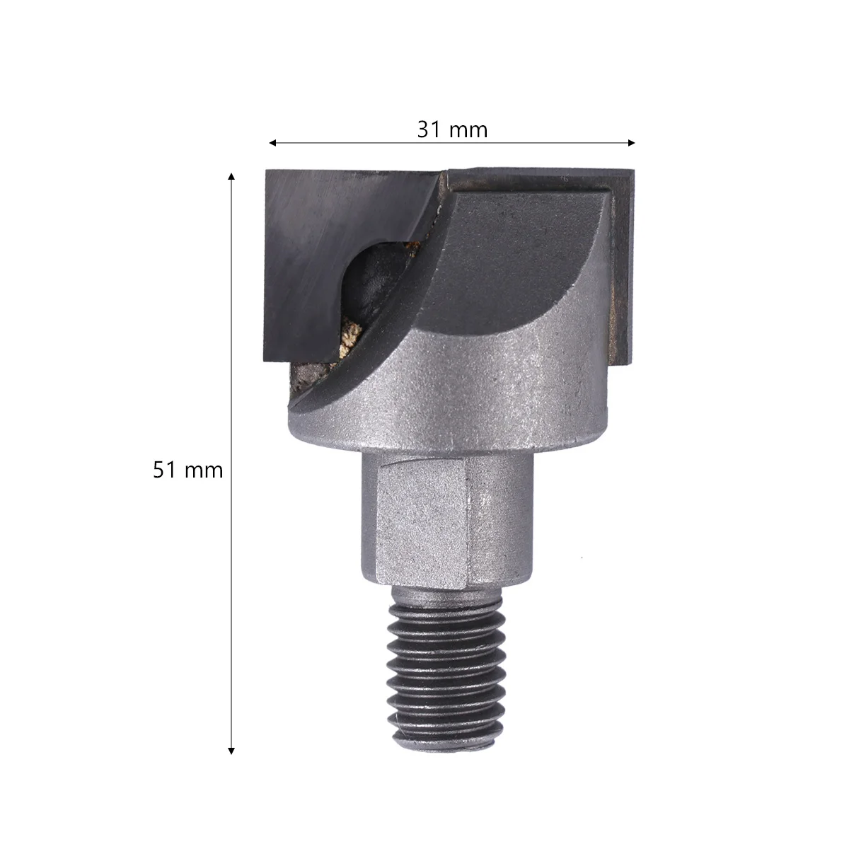 Lock Hole Drill Bits M10X30 Milling Slotting Drill Bit For Door Locks Precise Center Drilling Tool Home Use Black
Lock Hole Drill Bits M10X30 Milling Slotting Drill Bit For Door Locks Precise Center Drilling Tool Home Use Black