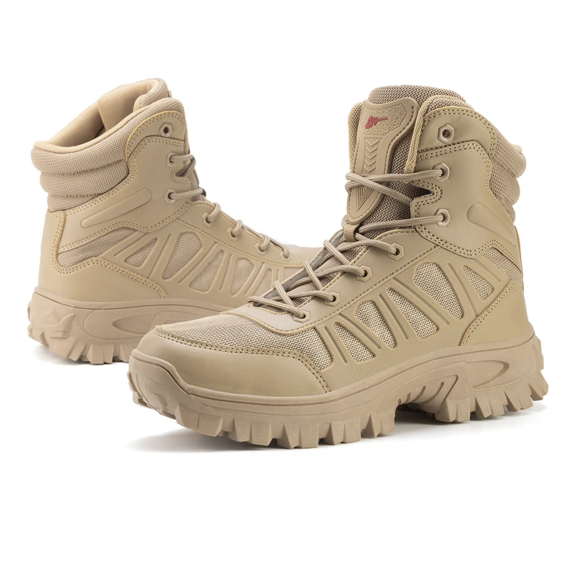 New Men's Plus Size Tactical Boots - High-Top Military Combat Boots for Outdoor Hiking Desert Training Non-Slip Wear-Resistant
New Men's Plus Size Tactical Boots - High-Top Military Combat Boots for Outdoor Hiking Desert Training Non-Slip Wear-Resistant