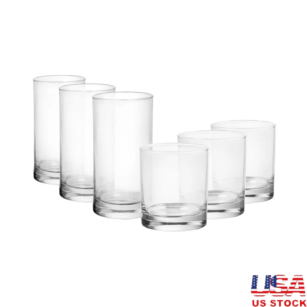 12 Pieces Drinkware Set Cooler Glasses Durable Clear Beverage Glasses Juice Water Mixed Drinks Perfect Home Dining
12 Pieces Drinkware Set Cooler Glasses Durable Clear Beverage Glasses Juice Water Mixed Drinks Perfect Home Dining
