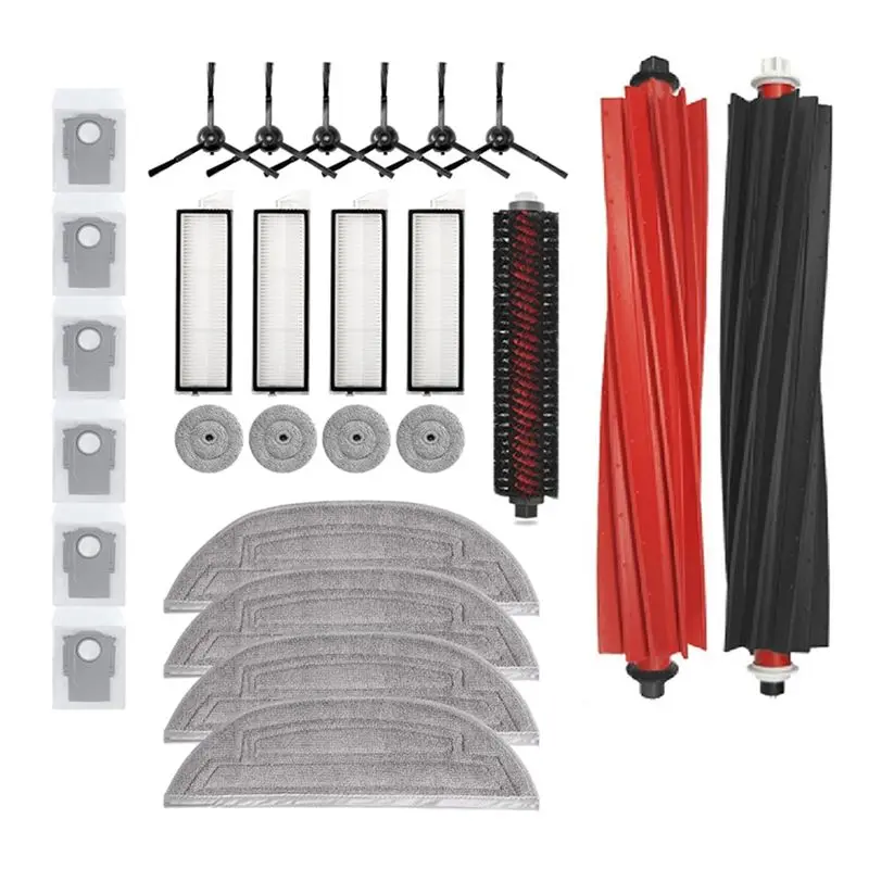AEB1-27PCS For Roborock S8 Max Ultra Vacuum Cleaner Replacement Parts Main Brush Edge Brush Mop Cloth Dust Bag Filter
AEB1-27PCS For Roborock S8 Max Ultra Vacuum Cleaner Replacement Parts Main Brush Edge Brush Mop Cloth Dust Bag Filter