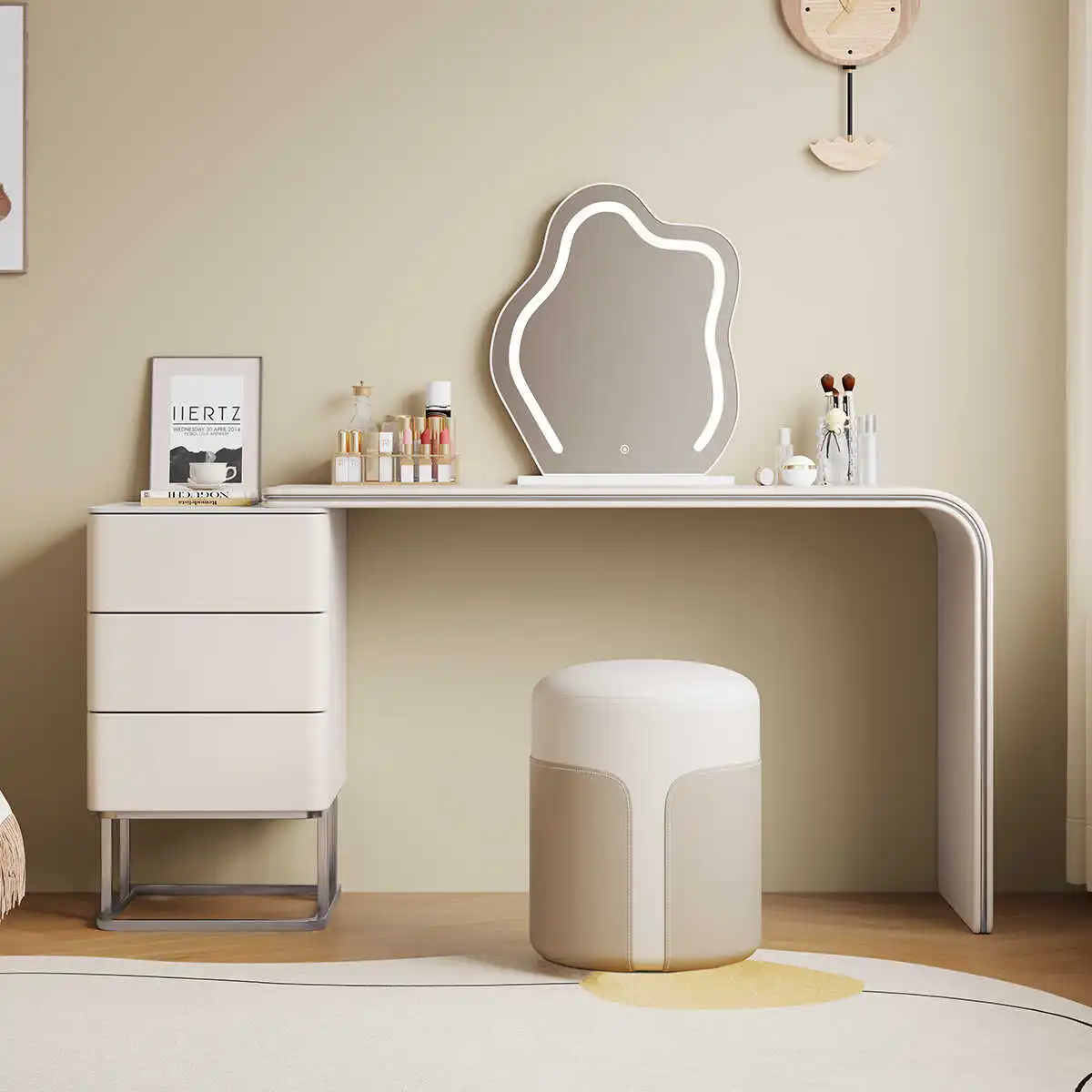 Computer Comfortable Dressing Table European Nail Drawers Dressing Table European Luxury Study Wood Penteadeira Home Furniture
Computer Comfortable Dressing Table European Nail Drawers Dressing Table European Luxury Study Wood Penteadeira Home Furniture