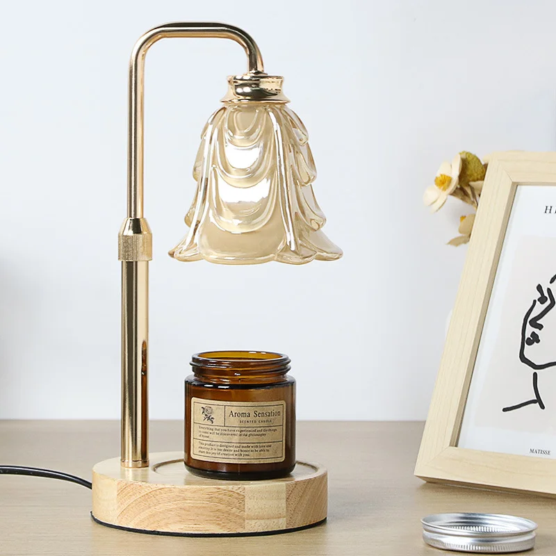 Wax Melt Warmer Wooden Essential Oil Diffuser Light Adjustable Dimmable Candle Lamp for Bedroom Aromatherapy Home Decor
Wax Melt Warmer Wooden Essential Oil Diffuser Light Adjustable Dimmable Candle Lamp for Bedroom Aromatherapy Home Decor