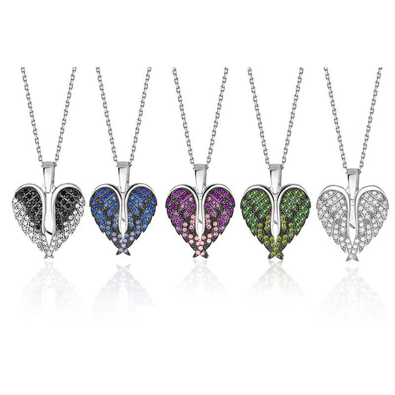 Luxury Custom Name Necklace for Women Crystal Angel Wing Pendant Necklace Heart Love Gift
Luxury Custom Name Necklace for Women Crystal Angel Wing Pendant Necklace Heart Love Gift
