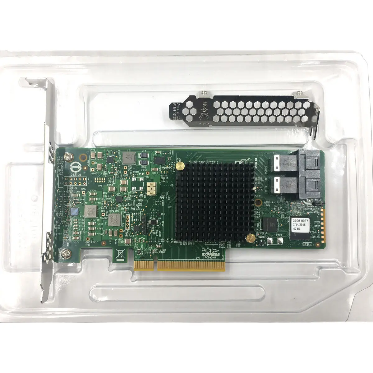 LSI MegaRAID 9341-8i Одиночная 8-портовая плата контроллера SATA/SAS PCI-E 3.0 12 Гбит/с
LSI MegaRAID 9341-8i Одиночная 8-портовая плата контроллера SATA/SAS PCI-E 3.0 12 Гбит/с