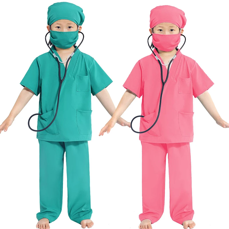 Розовый медицинский скраб для девочек, нарядное платье на Хэллоуин, синий костюм доктора для мальчиков
Розовый медицинский скраб для девочек, нарядное платье на Хэллоуин, синий костюм доктора для мальчиков