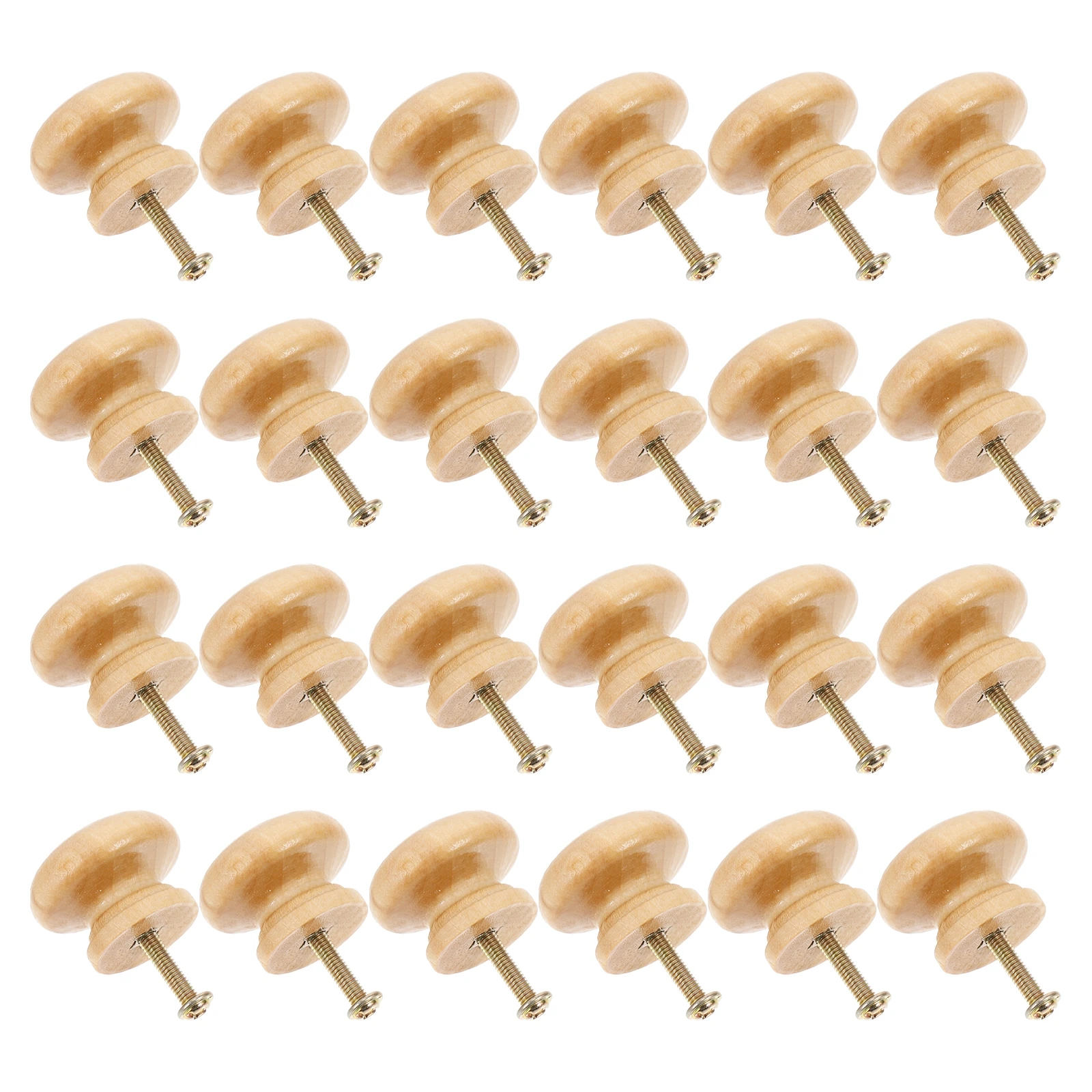 24pcs Wooden Drawer Knobs Furniture Pulls Cabinet Handles Single Hole Dresser Door Accessory Small Clear Wardrobe Kitchen Shoe
24pcs Wooden Drawer Knobs Furniture Pulls Cabinet Handles Single Hole Dresser Door Accessory Small Clear Wardrobe Kitchen Shoe