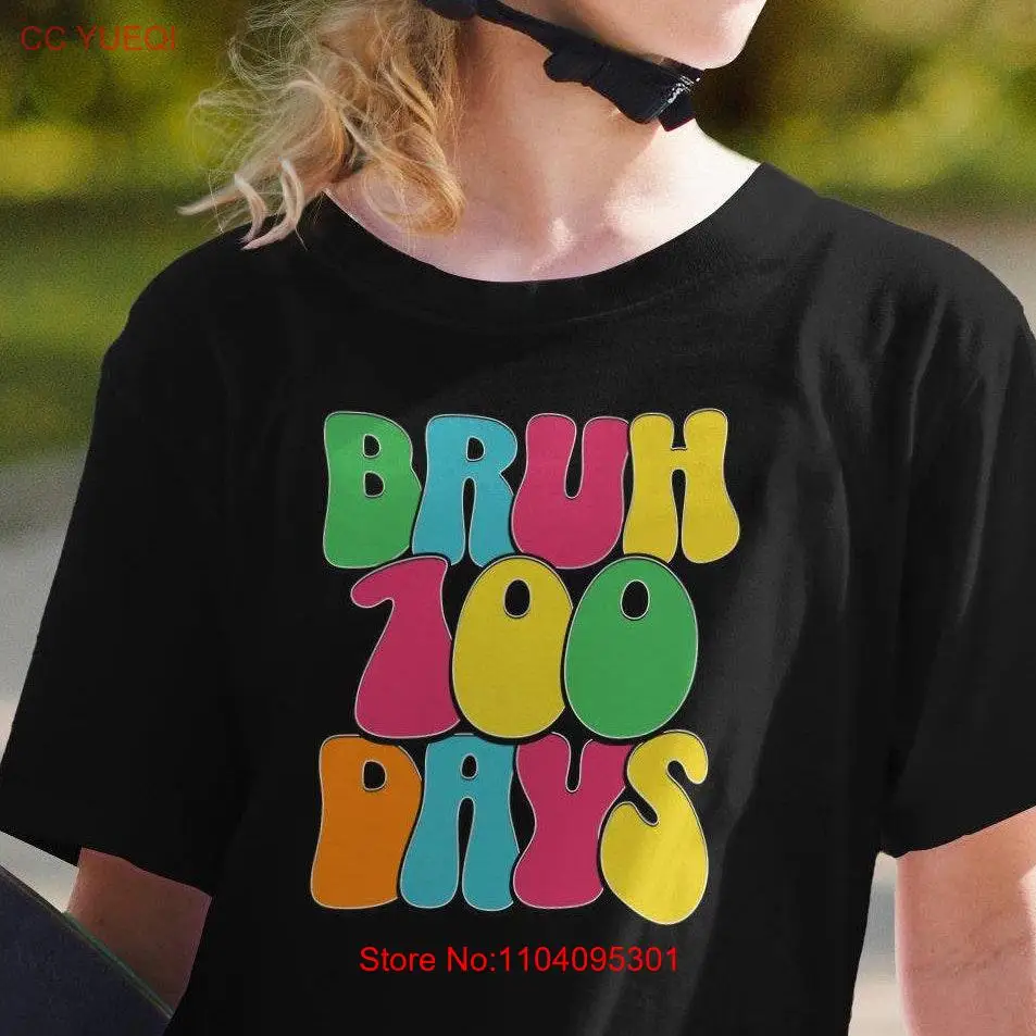 Bruh 100-дневная молодежная футболка для детей, школьное празднование, учет начальной школы, вечеринка в стиле ретро, красочные длинные или короткие рукава
Bruh 100-дневная молодежная футболка для детей, школьное празднование, учет начальной школы, вечеринка в стиле ретро, красочные длинные или короткие рукава