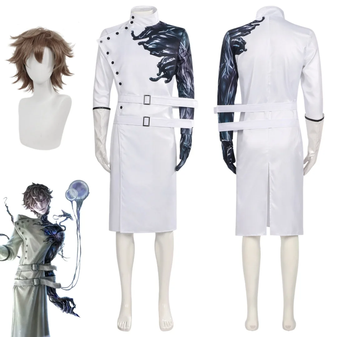 Game Identity Dentist Finsen Hunter V Cosplay costume Wig Set Halloween Christmas Role Playing Party
Game Identity Dentist Finsen Hunter V Cosplay costume Wig Set Halloween Christmas Role Playing Party