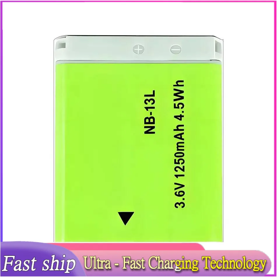 Аккумулятор для камеры NB-13L Премиум-замена для Canon Powershot G5X G7 X Mark II G9X SX720 SX730 SX740 HS CB-2LH 1250 мАч
Аккумулятор для камеры NB-13L Премиум-замена для Canon Powershot G5X G7 X Mark II G9X SX720 SX730 SX740 HS CB-2LH 1250 мАч