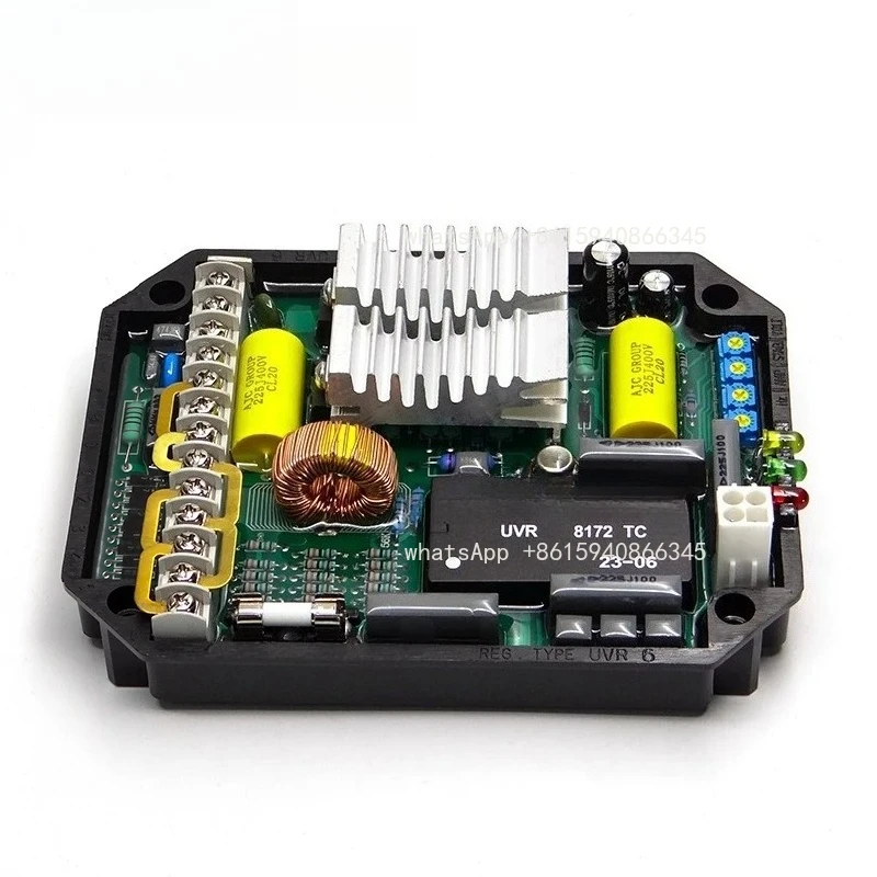 UVR6 AVR Automatic Voltage Regulator Generator Stabilizer
UVR6 AVR Automatic Voltage Regulator Generator Stabilizer