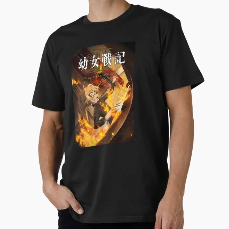 0327 Youjo Senki The Evil Tanya Degurechaff Gift t shirt Anime girls Graphic Tee 100% cotton print Y2K clothes Large size Tops
0327 Youjo Senki The Evil Tanya Degurechaff Gift t shirt Anime girls Graphic Tee 100% cotton print Y2K clothes Large size Tops
