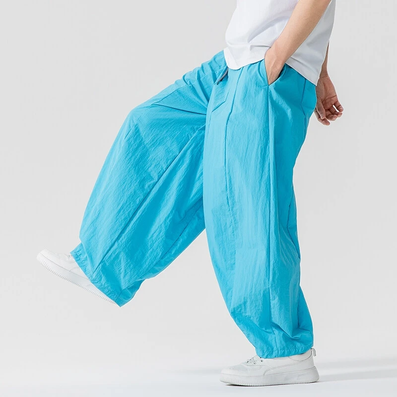 Pants Man New Summer Loose light Thin Elastic Waist Pants Male Outdoor Sports Oversized Casual Wide Leg Trousers Mens Streetwear
Pants Man New Summer Loose light Thin Elastic Waist Pants Male Outdoor Sports Oversized Casual Wide Leg Trousers Mens Streetwear