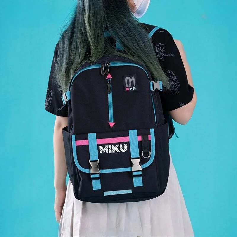 Anime Hatsune Miku Backpack School Shoulder Bag Cosplay Men Student Laptop Travel Hiking Casual Rucksack Women Fashion bag gifts
Anime Hatsune Miku Backpack School Shoulder Bag Cosplay Men Student Laptop Travel Hiking Casual Rucksack Women Fashion bag gifts