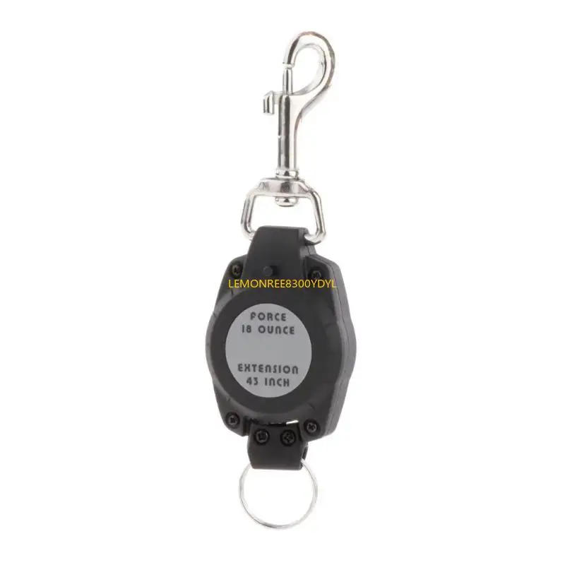 270C Scubas Gear Retractor Dives Gear Retractable Tethers Scubas Retractor Clip Easy Use
270C Scubas Gear Retractor Dives Gear Retractable Tethers Scubas Retractor Clip Easy Use