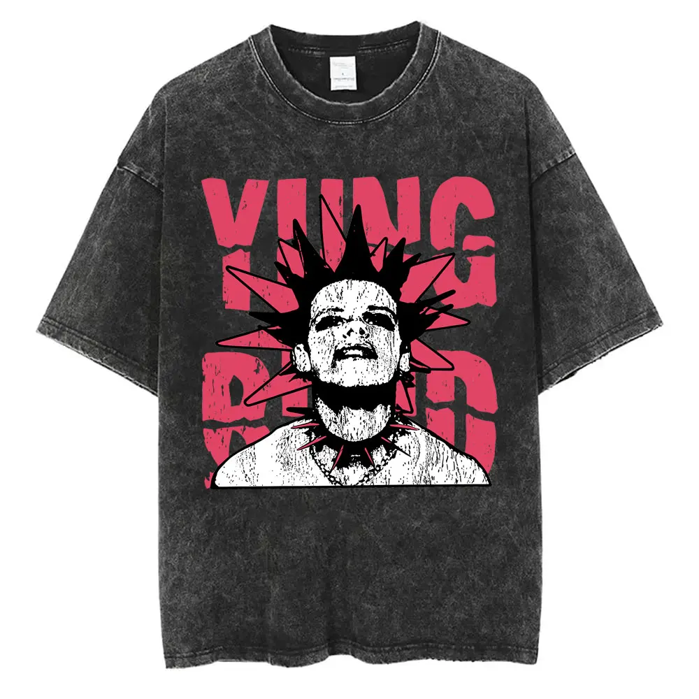 Washed Vintage Rocker Yungblud Face Graphic T-shirt Men Women Fashion Rock Oversized Street T-shirts Men's Casual Cotton T Shirt
Washed Vintage Rocker Yungblud Face Graphic T-shirt Men Women Fashion Rock Oversized Street T-shirts Men's Casual Cotton T Shirt