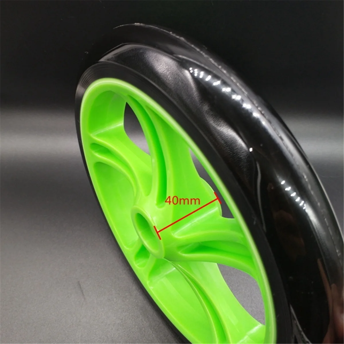 A48I 2 Pieces Scooter Wheel 200 mm PU Material Wheel Thickness 30 mm ABEC-7 Bearing Scooter Accessories,Transparent Black
A48I 2 Pieces Scooter Wheel 200 mm PU Material Wheel Thickness 30 mm ABEC-7 Bearing Scooter Accessories,Transparent Black