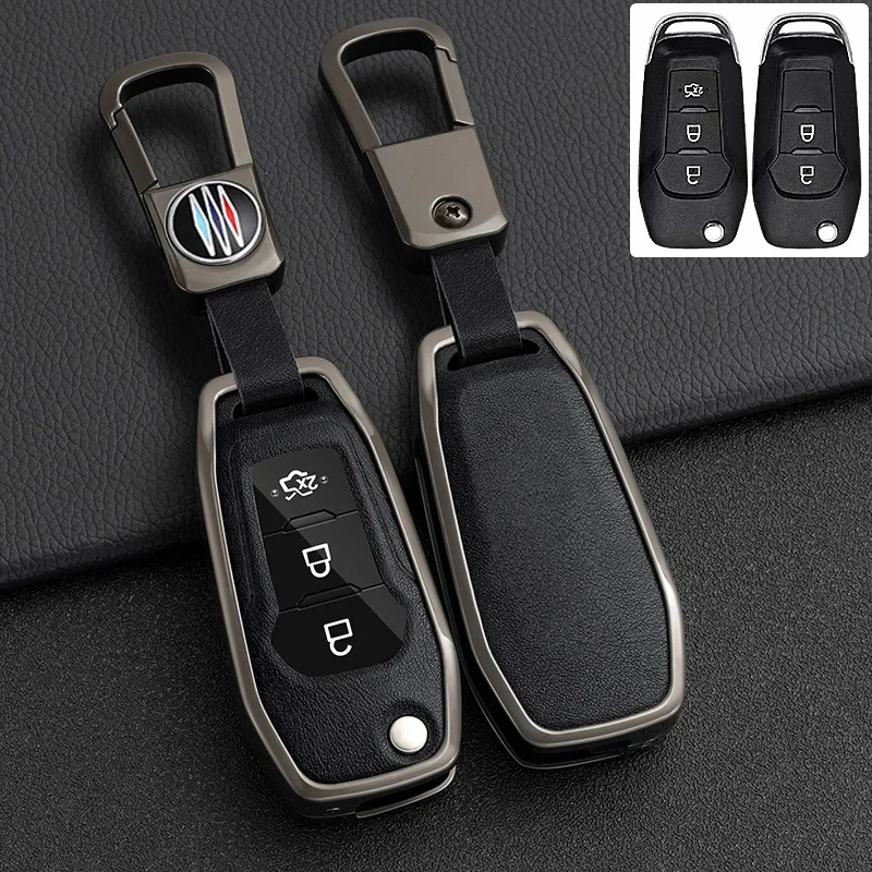 Zinc Alloy TPU Leather Car Key Case Cover for For Ford Fusion Fiesta Escort Mondeo Everest Ranger Flip Remote Key Protector
Zinc Alloy TPU Leather Car Key Case Cover for For Ford Fusion Fiesta Escort Mondeo Everest Ranger Flip Remote Key Protector