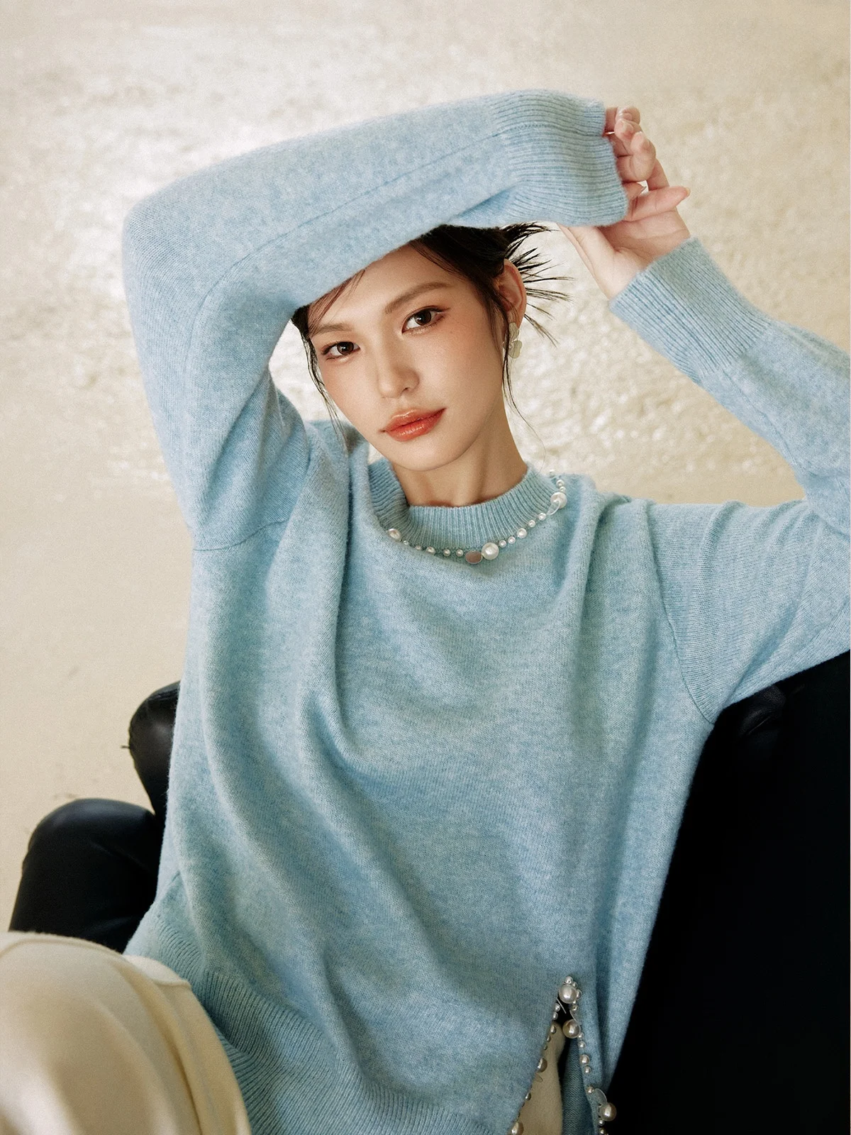 Plusmall Перламутровый вязаный свитер ранней осени круглый пуловер Ne Long Sve Quali Полиэстер Акрил Вискоза Нейлон Woo...
Plusmall Перламутровый вязаный свитер ранней осени круглый пуловер Ne Long Sve Quali Полиэстер Акрил Вискоза Нейлон Woo...