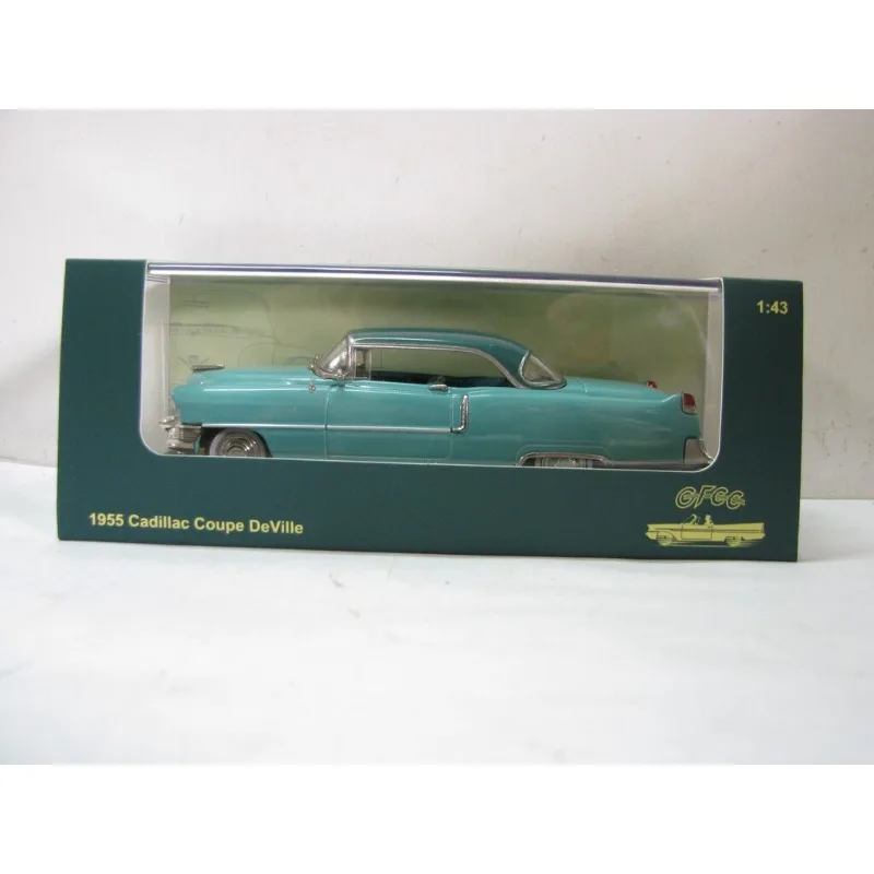 Diecast GFCC 1:43 Scale 1955 Cadillac Coupe DeVille Light Green Emerald Top Car Model Alloy Car Model
Diecast GFCC 1:43 Scale 1955 Cadillac Coupe DeVille Light Green Emerald Top Car Model Alloy Car Model