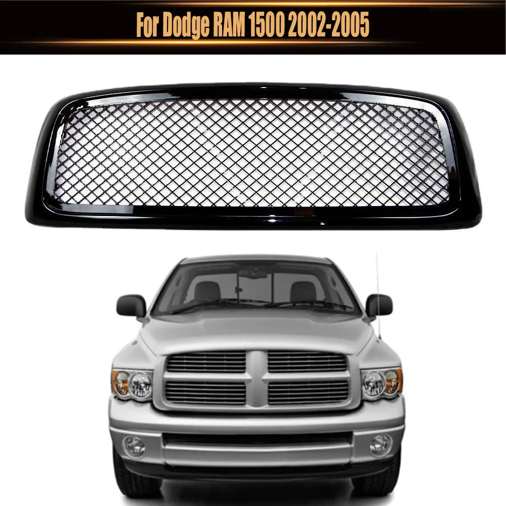 For Dodge RAM 1500 2002-2005 Racing Grills Decoration Car Front Grid Racing Grills ABS Gloss Black Trim Cover Bumper Grille
For Dodge RAM 1500 2002-2005 Racing Grills Decoration Car Front Grid Racing Grills ABS Gloss Black Trim Cover Bumper Grille