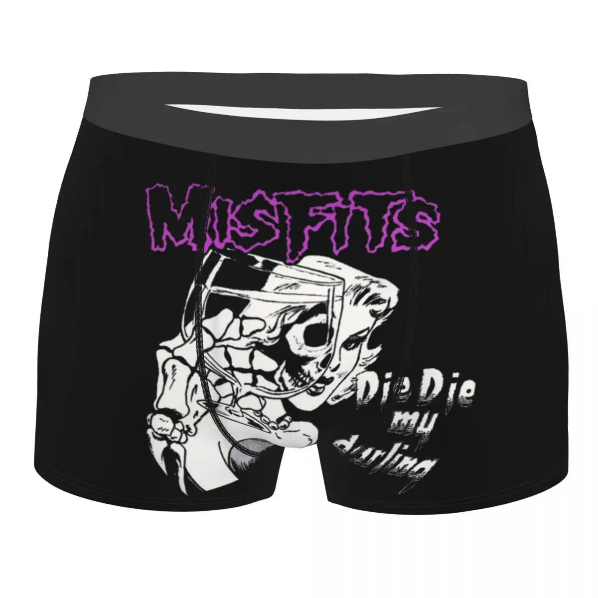Custom Misfits Horror Punk Rock Band Underwear Men Stretch Boxer Briefs
Custom Misfits Horror Punk Rock Band Underwear Men Stretch Boxer Briefs