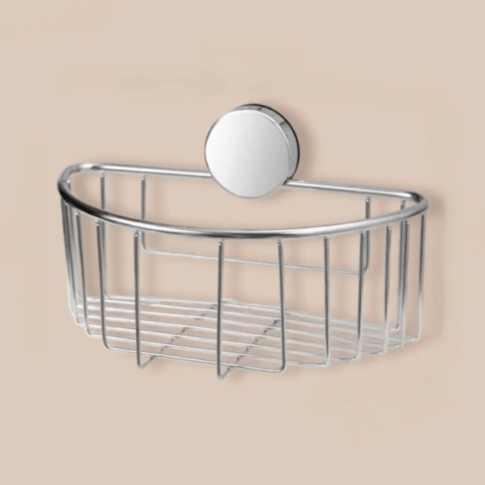 Wall Mounted Suction Cup Storage Rack Hollow-out Stainless Steel Bathroom Organizer Shelf Detachable Reusable Tissue Holder
Wall Mounted Suction Cup Storage Rack Hollow-out Stainless Steel Bathroom Organizer Shelf Detachable Reusable Tissue Holder