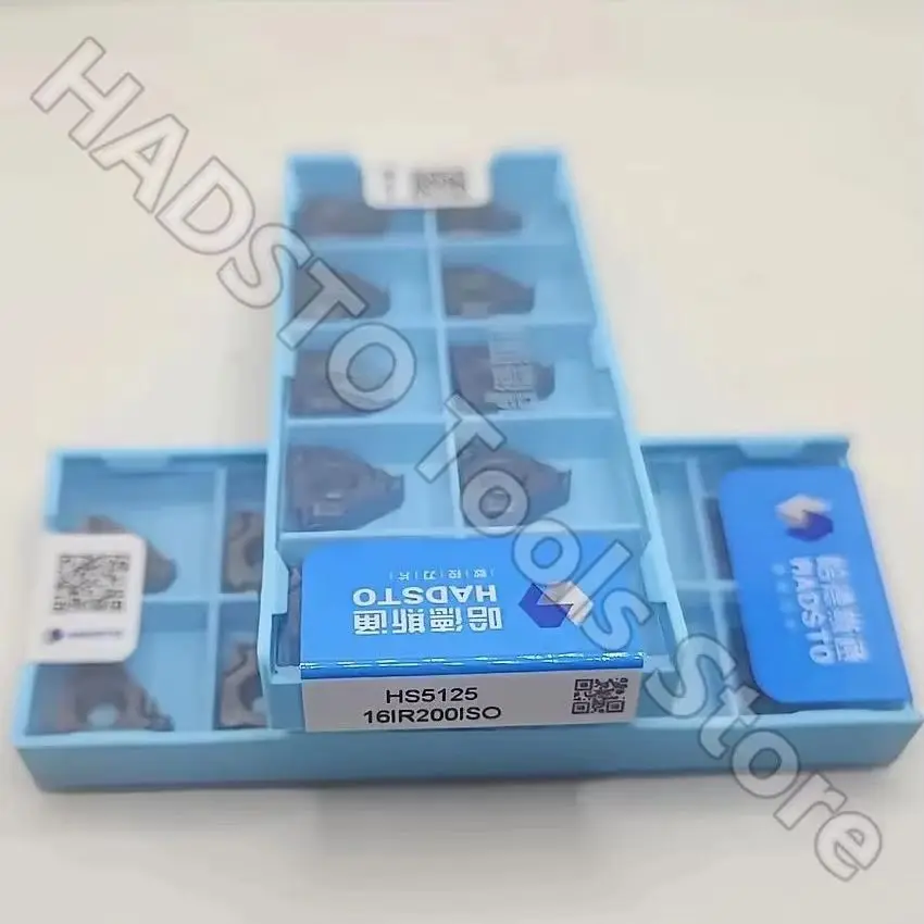 16ER200ISO HS5125/16IR200ISO HS5125 HADSTO carbide inserts Thread inserts For Steel, Stainless steel, Cast iron
16ER200ISO HS5125/16IR200ISO HS5125 HADSTO carbide inserts Thread inserts For Steel, Stainless steel, Cast iron