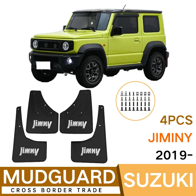4Pcs Car Front Back Mudflaps Splash Guards Mud Flap Mudguards Fender Cover for Suzuki Jimny 2019-2023 Accessories
4Pcs Car Front Back Mudflaps Splash Guards Mud Flap Mudguards Fender Cover for Suzuki Jimny 2019-2023 Accessories