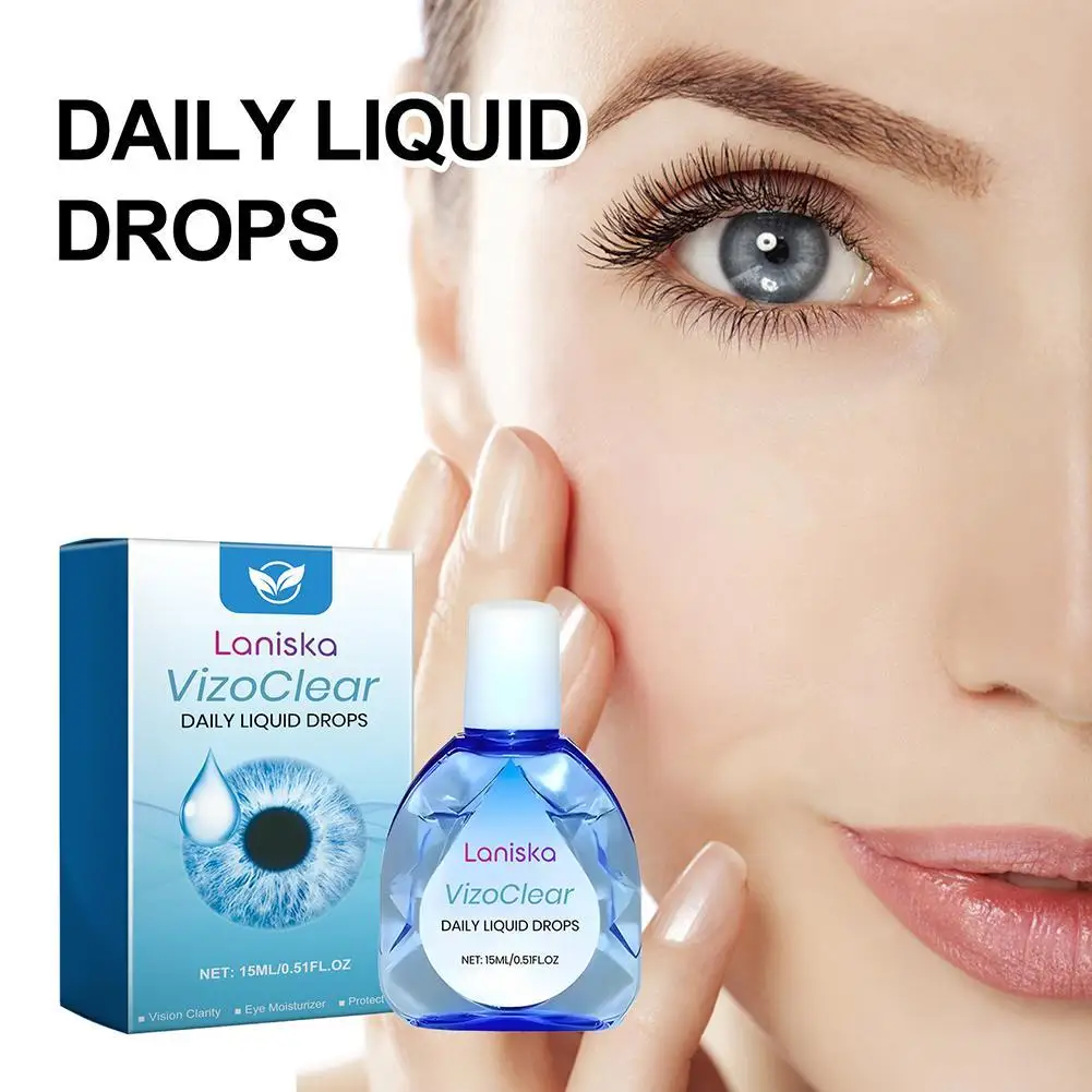 15ml Eye Drops Eye Treatment Discomfort Drops For Blurred Vision Cure Dry Eyes Cloudy Eyeball Black Shadow Removal
15ml Eye Drops Eye Treatment Discomfort Drops For Blurred Vision Cure Dry Eyes Cloudy Eyeball Black Shadow Removal