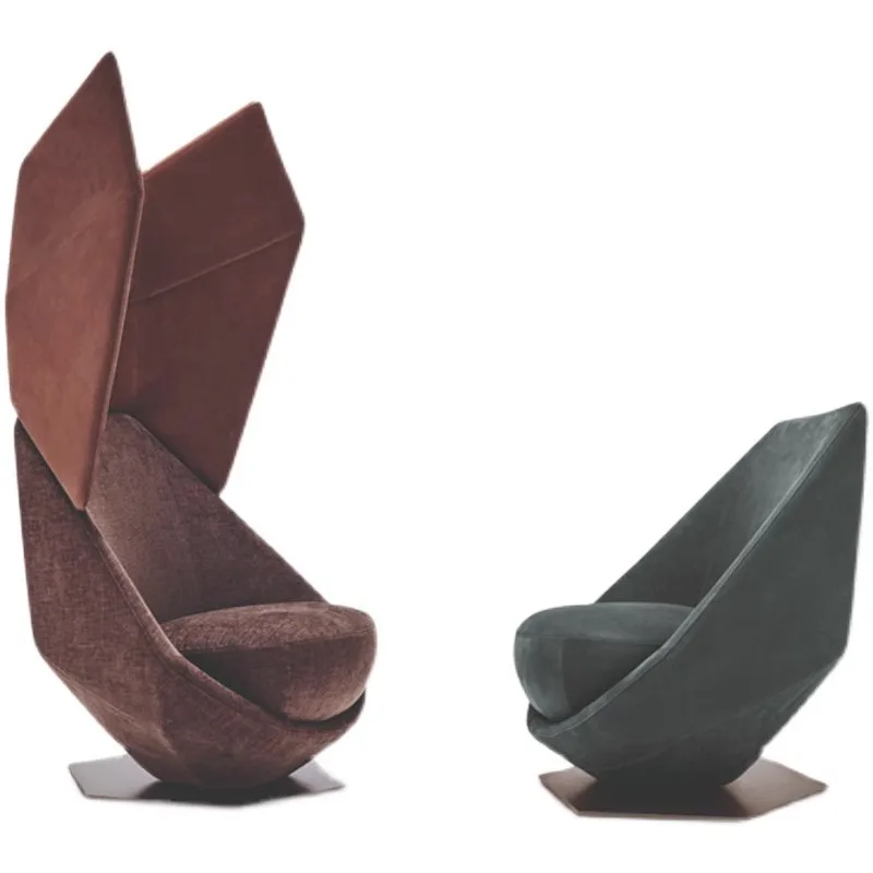 Nordic designer furniture special-shaped single chair villa model room reception chair FRP personalized creative leisure chair
Nordic designer furniture special-shaped single chair villa model room reception chair FRP personalized creative leisure chair