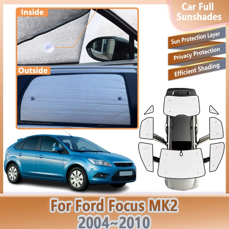 Car Full Sunshades For Ford Focus MK2 MK2.5 Hatchback 2004-2010 2006 Windshield Sun Shade Visor Anti-UV Cover Car Accessories
Car Full Sunshades For Ford Focus MK2 MK2.5 Hatchback 2004-2010 2006 Windshield Sun Shade Visor Anti-UV Cover Car Accessories
