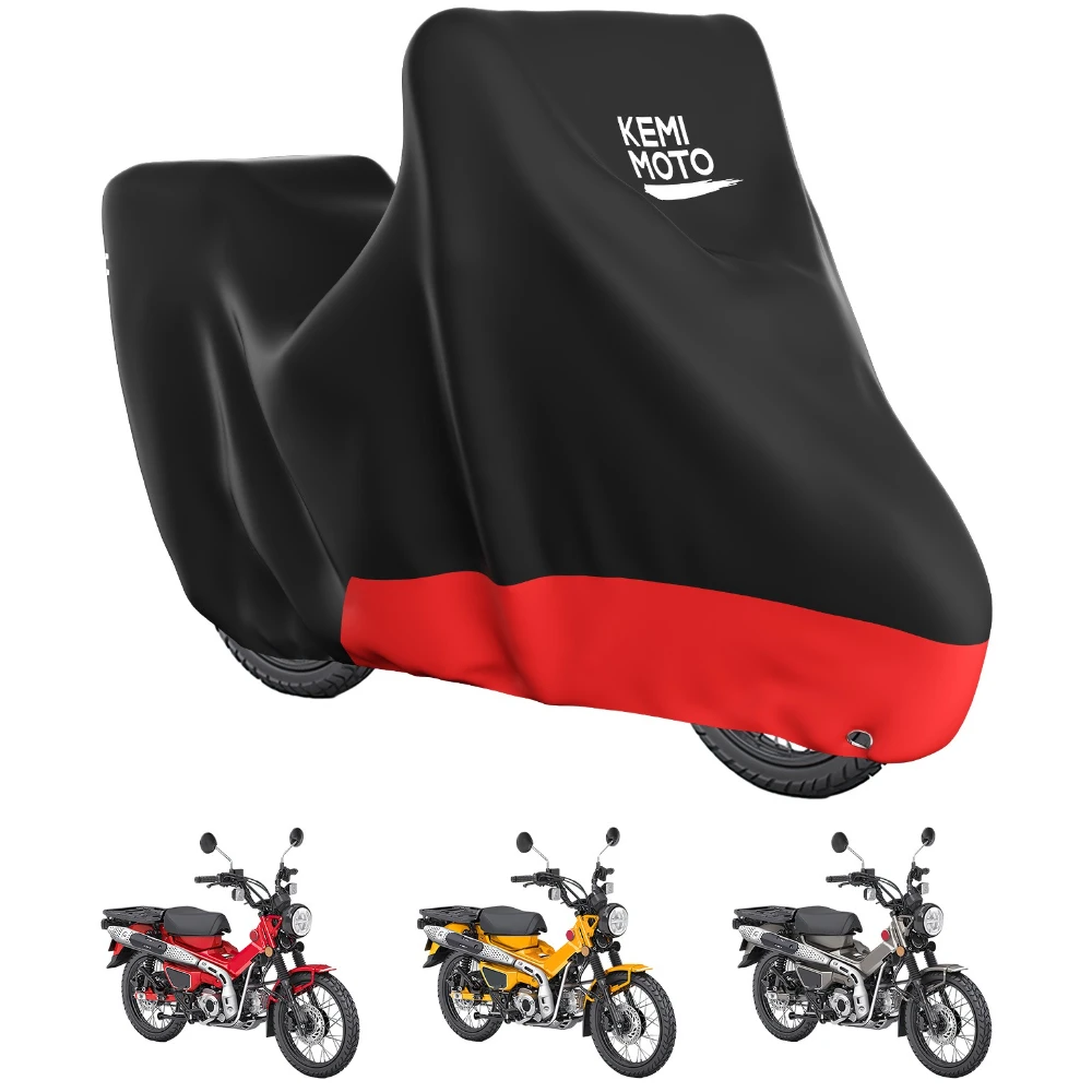 Чехлы для мотоциклов, совместимые с Honda CT125 Trail 125 Hunter Cub 2021-2025, Оксфорд, защита от пыли, солнца, снега, УФ-лучей, улицы, в помещении
Чехлы для мотоциклов, совместимые с Honda CT125 Trail 125 Hunter Cub 2021-2025, Оксфорд, защита от пыли, солнца, снега, УФ-лучей, улицы, в помещении