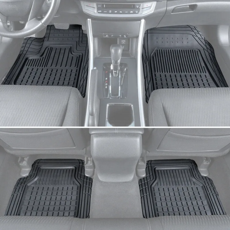 4pc Set Car Floor Mats All Weather Rubber Semi Custom Fit Heavy Duty United States
4pc Set Car Floor Mats All Weather Rubber Semi Custom Fit Heavy Duty United States
