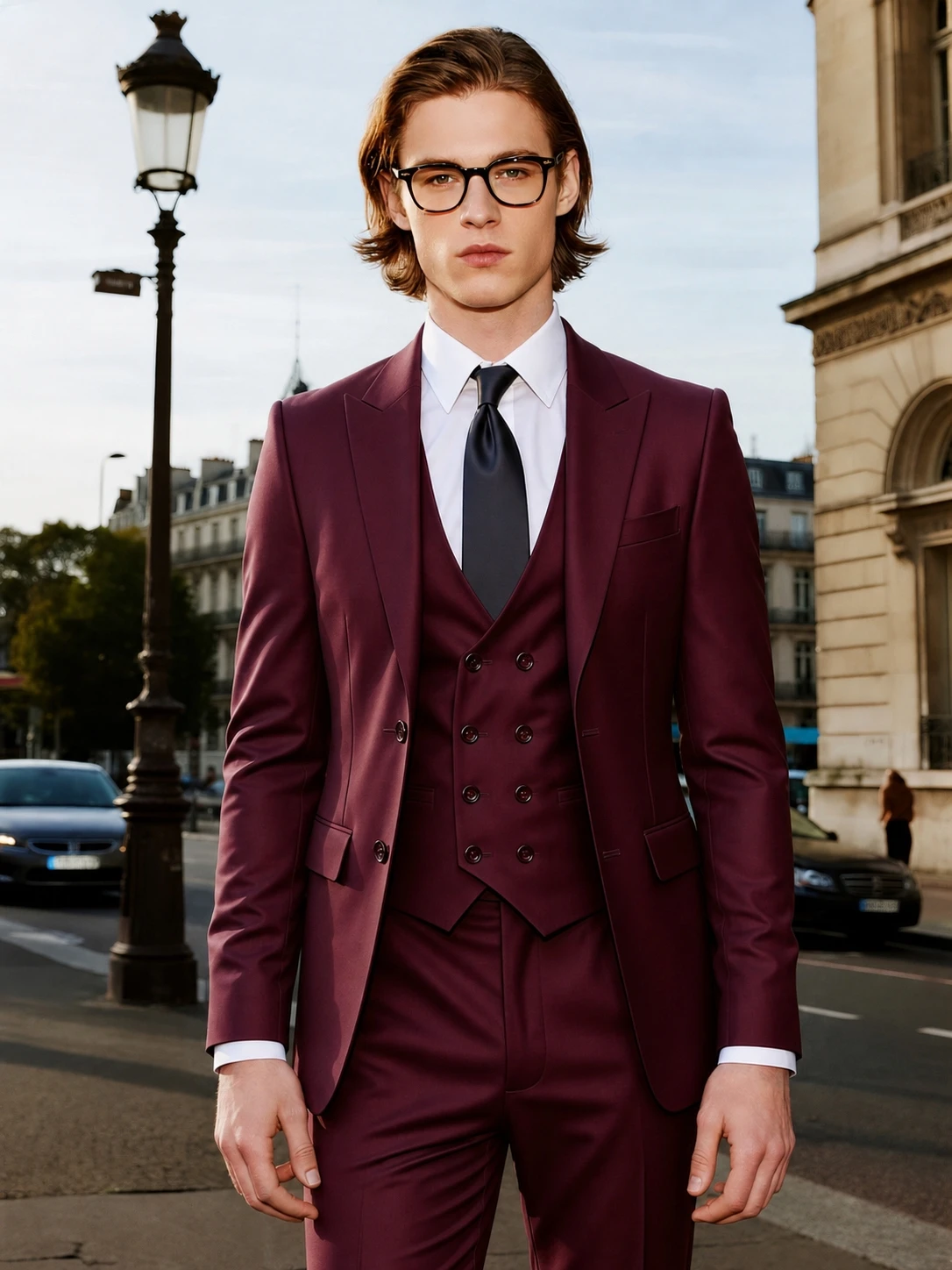 Versatile Men 3 Piece Suit Single Breasted Peak Lapel Shape Retaining Slim Blazer Vest Pants Year Round Daily Attire
Versatile Men 3 Piece Suit Single Breasted Peak Lapel Shape Retaining Slim Blazer Vest Pants Year Round Daily Attire