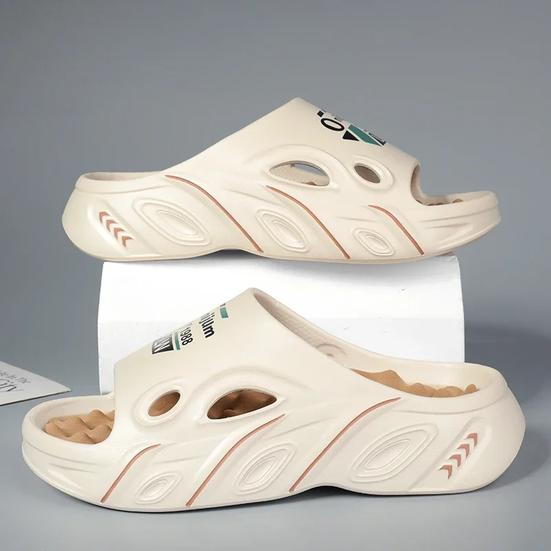 New Male Massage Slippers Slides Indoor Outdoor Sandals Beach Casual Shoes for Men Comfortable Sole Men's Slippers Summer
New Male Massage Slippers Slides Indoor Outdoor Sandals Beach Casual Shoes for Men Comfortable Sole Men's Slippers Summer