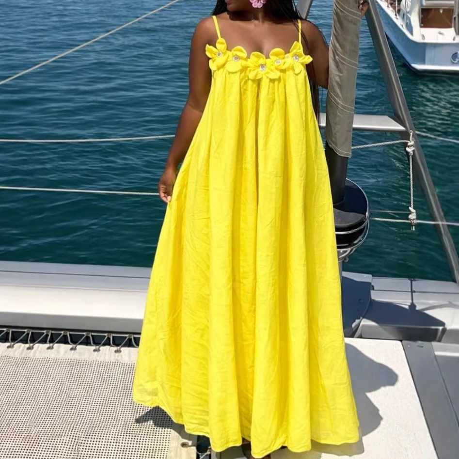 Long Dress Women Sling Dresses Floral A Line Vestidos Y2k Streetwear V Neck Sleeveless Casual Loose Elegant Party Night Beach
Long Dress Women Sling Dresses Floral A Line Vestidos Y2k Streetwear V Neck Sleeveless Casual Loose Elegant Party Night Beach