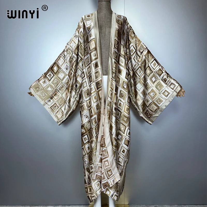 WINYI Kimono African Women Summer muslim femme Cardigan Female Blouse Loose abaya Casual beach Cover Up boho dress party kaftan
WINYI Kimono African Women Summer muslim femme Cardigan Female Blouse Loose abaya Casual beach Cover Up boho dress party kaftan