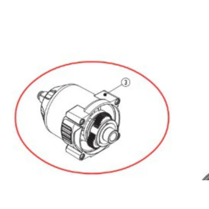 Electric wrench output shaft 51075C power tool accessories 
Electric wrench output shaft 51075C power tool accessories