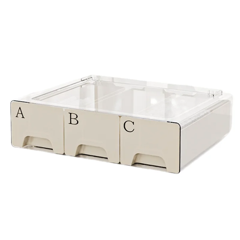 AT69 -Multifunctional Desktop Cosmetic Storage Box High-End Feel Dust-Proof Drawer Transparent Storage Large Capacity C 
AT69 -Multifunctional Desktop Cosmetic Storage Box High-End Feel Dust-Proof Drawer Transparent Storage Large Capacity C