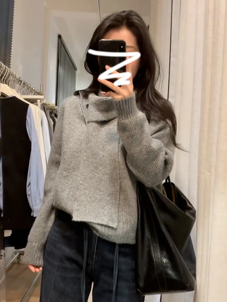 ey Thiened High Collar Sweater Scarf Versatile Loose Fit Knitted Inner Wear Casual Sle Fem Spring Faion 2026
ey Thiened High Collar Sweater Scarf Versatile Loose Fit Knitted Inner Wear Casual Sle Fem Spring Faion 2026