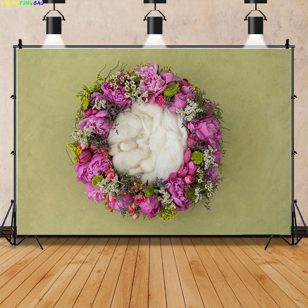 Vinyl Newborn Portrait Backdrop Floral Swing Cradle Birthday Artistic Painting RainbowsStudio Photography Background XSH-02
Vinyl Newborn Portrait Backdrop Floral Swing Cradle Birthday Artistic Painting RainbowsStudio Photography Background XSH-02