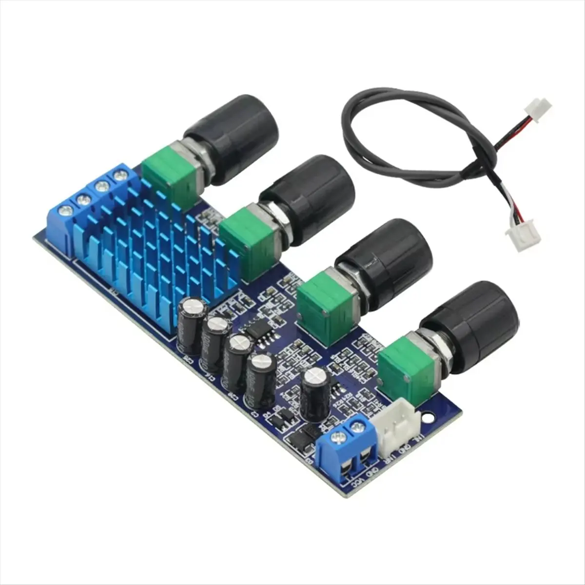 (A23G) XH-M577 TPA3116D2 Audio High Power Tone Op Amps DC 12-24V Dual-Channel Stereo 2 X 80W Digital Amplifier Board
(A23G) XH-M577 TPA3116D2 Audio High Power Tone Op Amps DC 12-24V Dual-Channel Stereo 2 X 80W Digital Amplifier Board